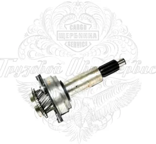 Вал первичный с крышкой ГАЗ-33106 Валдай Cummins